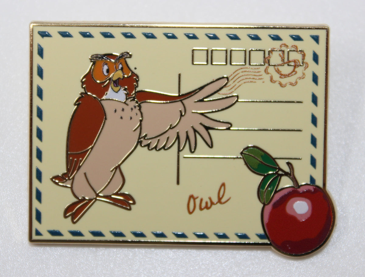 Owl Winnie the Pooh Postcards Mystery BoxLunch Pin