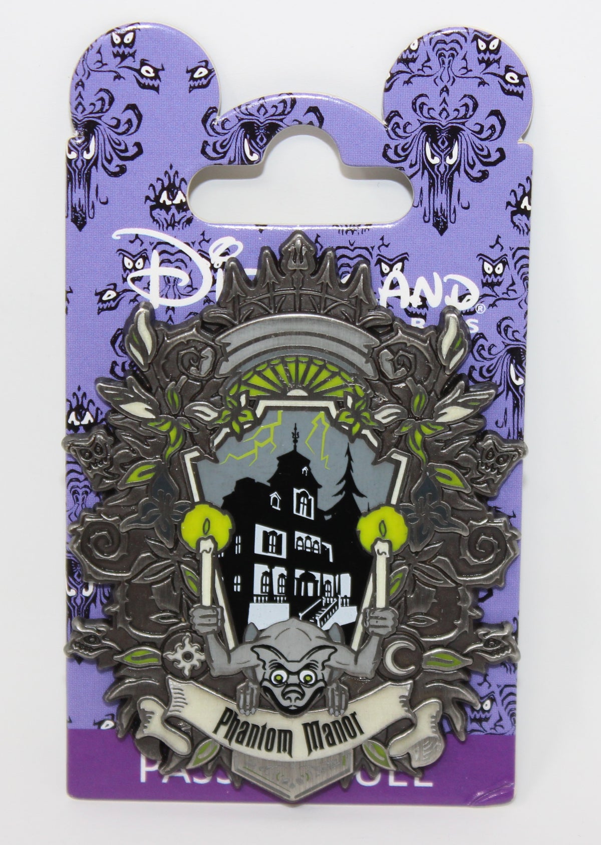 Phantom Manor Crest 2023 Annual Passholder Disneyland Paris Disney Pin
