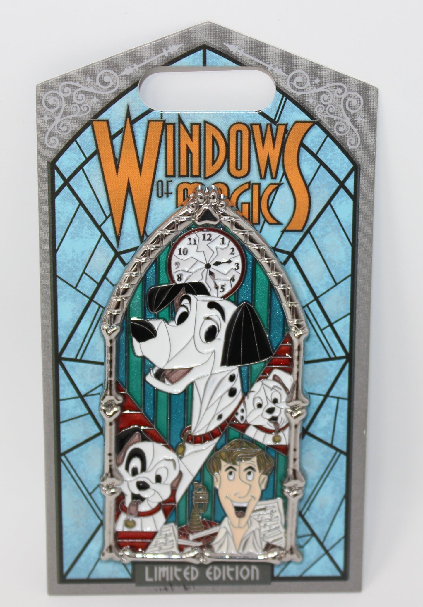 Pongo 101 Dalmatians Windows of Magic Disneyland Disney Pin