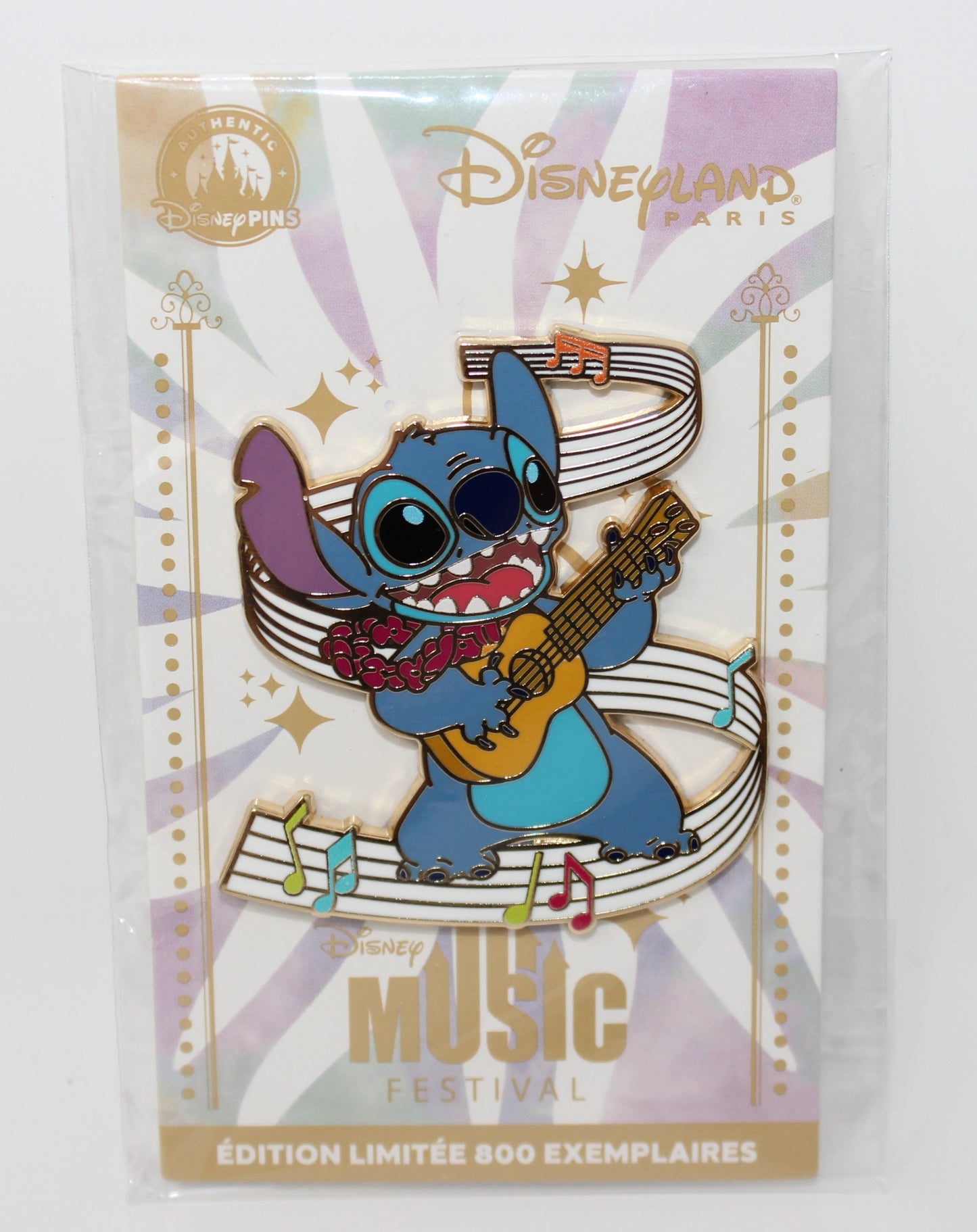Stitch 2025 Music Festival Disneyland Paris Disney Pin