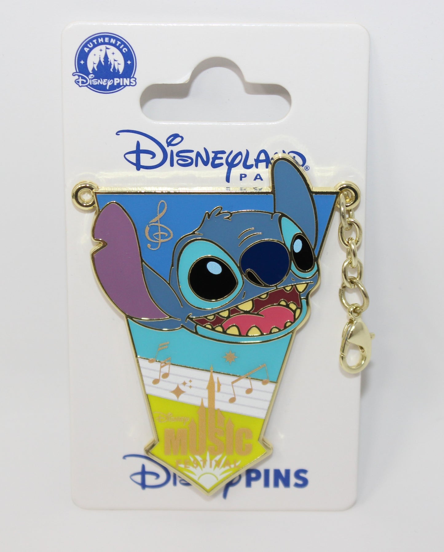 Stitch Music Festival Disneyland Paris Disney Pin