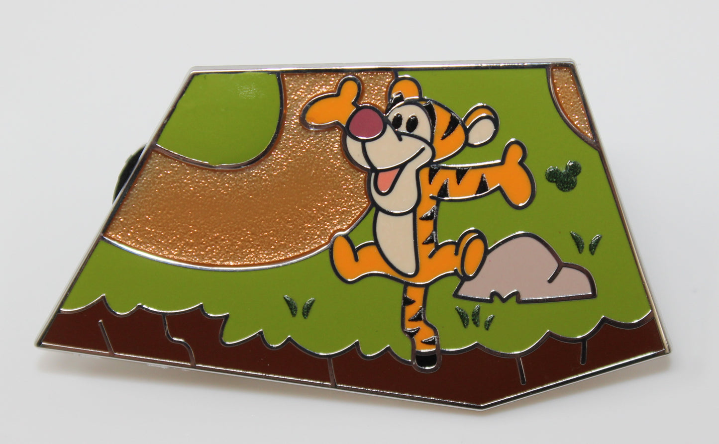 Tigger Many Adventures of Winnie the Pooh Attraction Map Puzzles Mystery Disney Pin