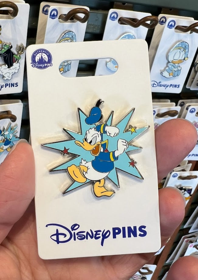 Angry Donald Duck Disney Pin