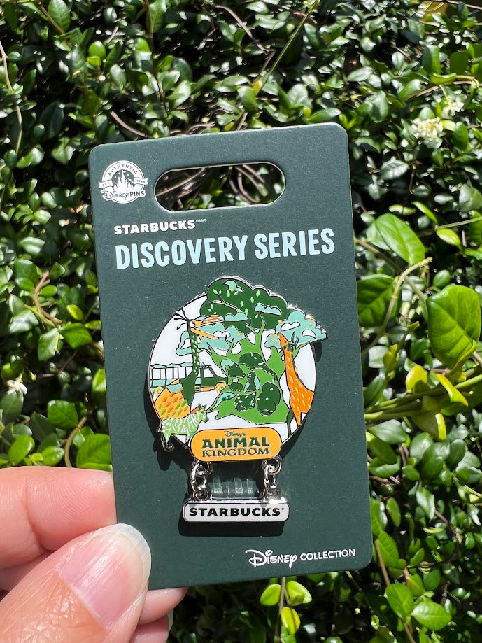 Animal Kingdom Starbucks Discovery Series Disney Pin