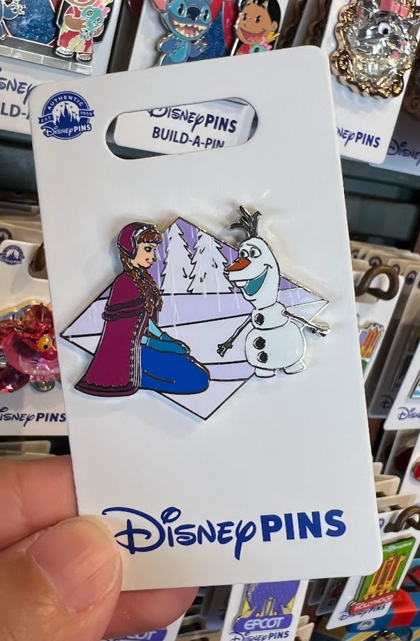 Anna & Olaf Frozen Disney Pin