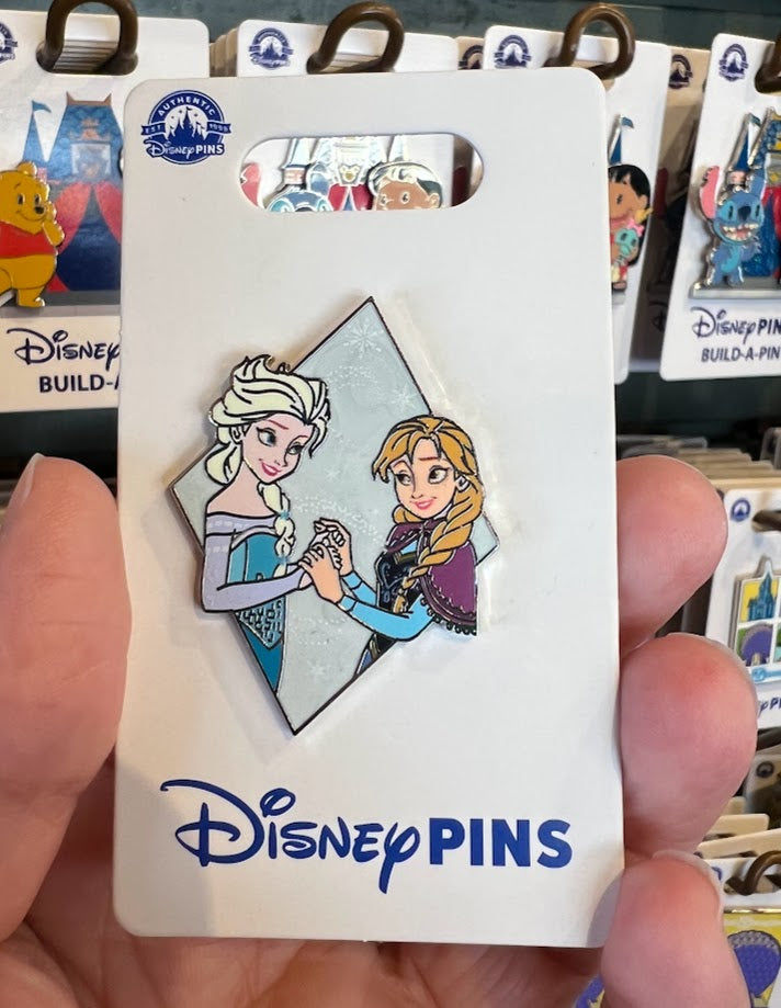 Anna & Elsa Frozen Disney Pin