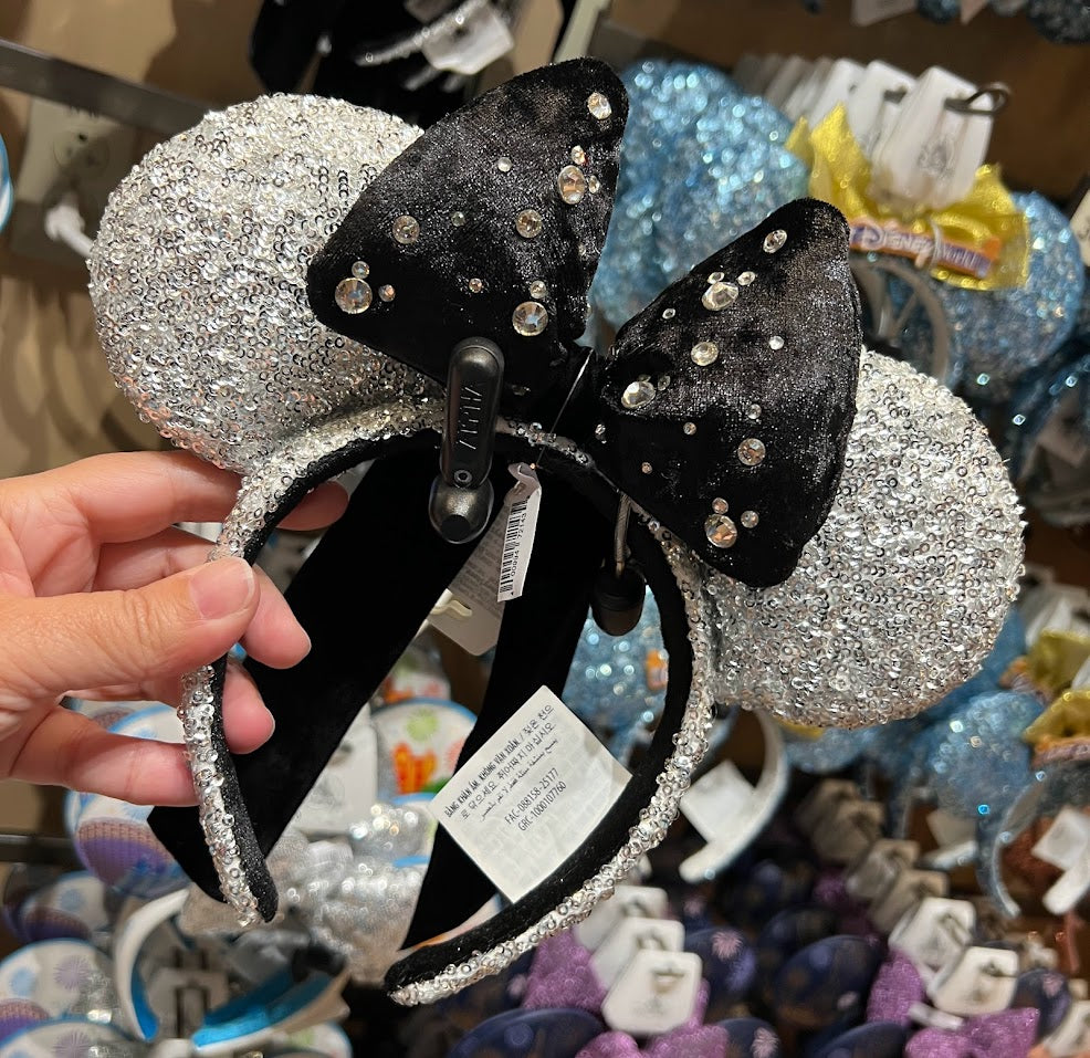 Rhinestone Mickey Icons Minnie Mouse Ears Headband  display picture 3