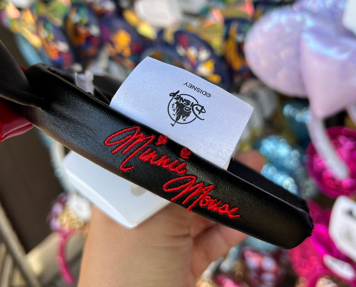 Minnie Mouse Autograph Ears Headband