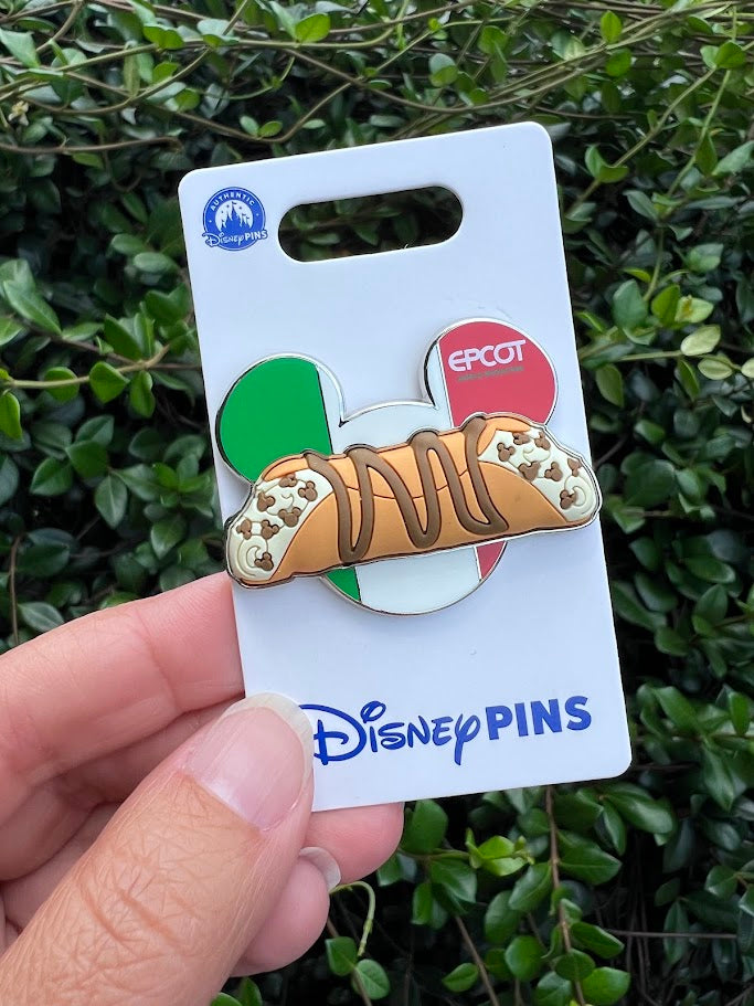 Cannoli Italy Pavilion Epcot World Showcase Disney Pin