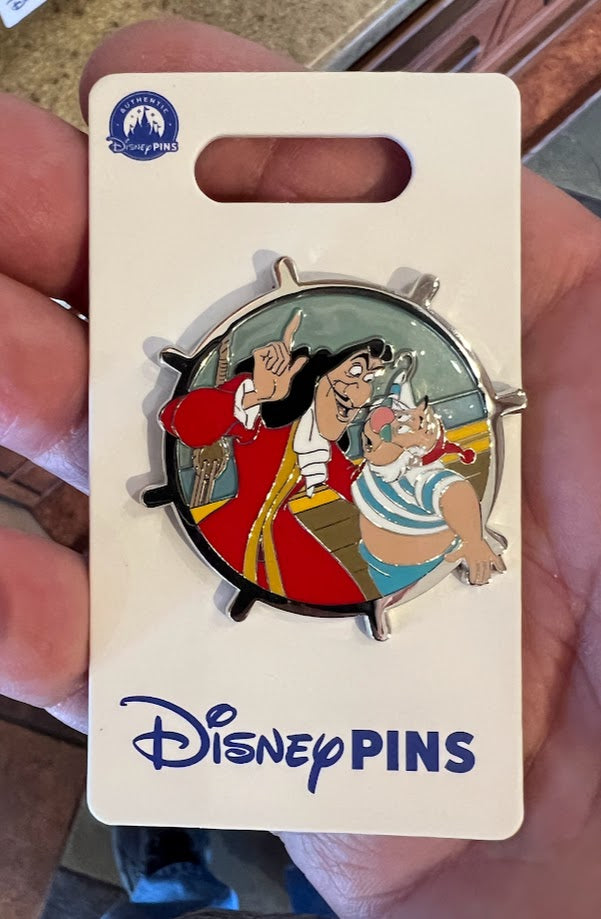 Captain Hook & Smee Peter Pan Disney Pin