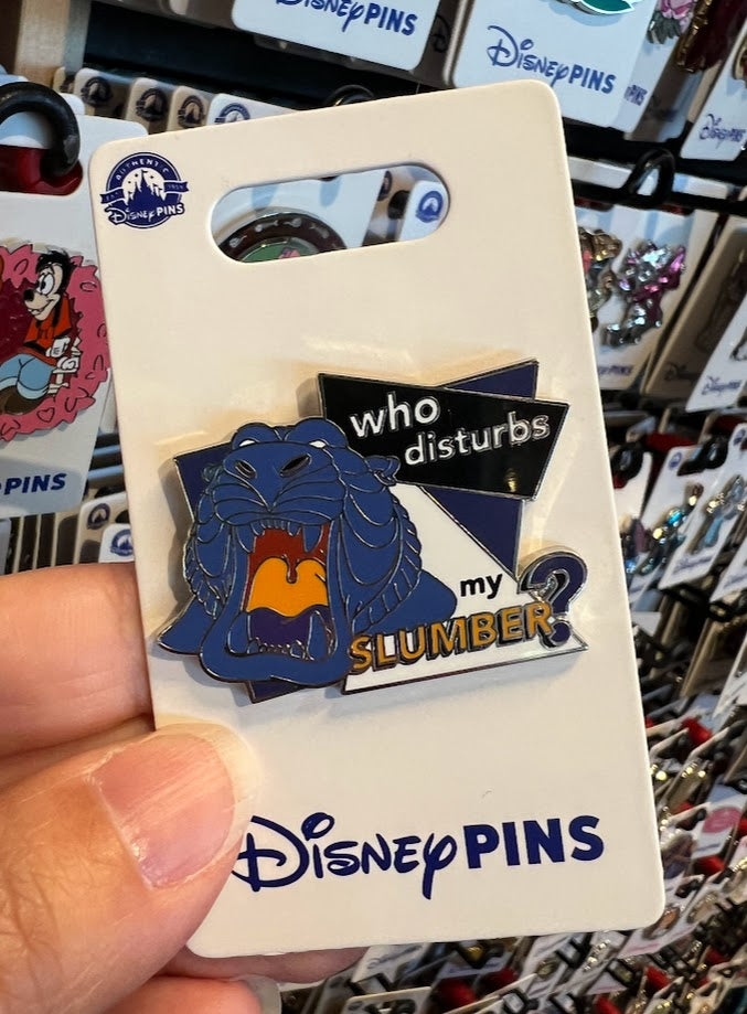 Cave of Wonders Who Disturbs My Slumber Disney Pin