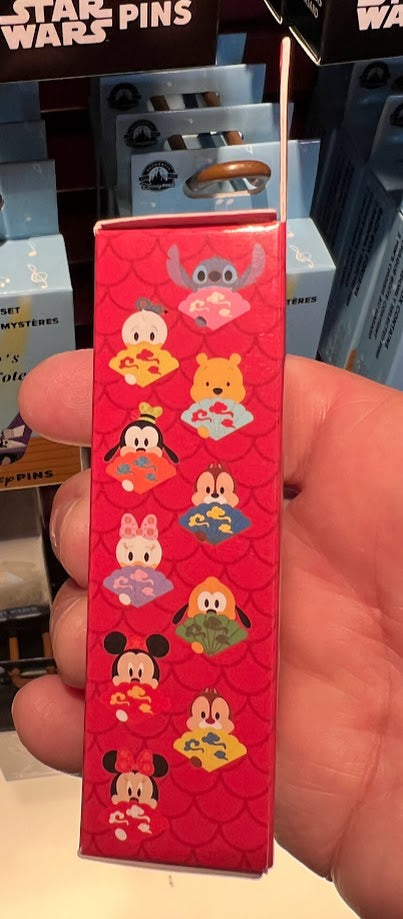 Character Folding Fans Mystery Disney Pin Pack
