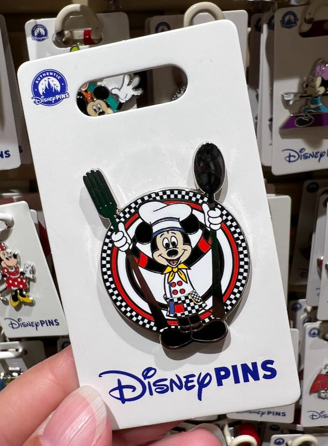Chef Mickey's Logo Disney Pin