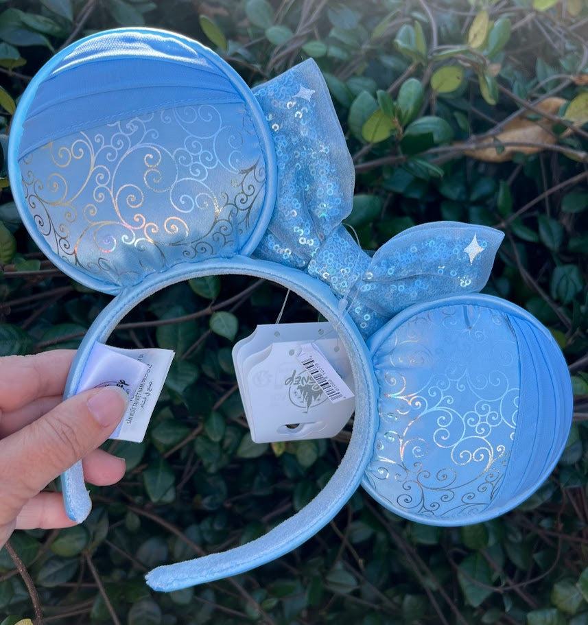Cinderella Minnie Mouse Ears Headband