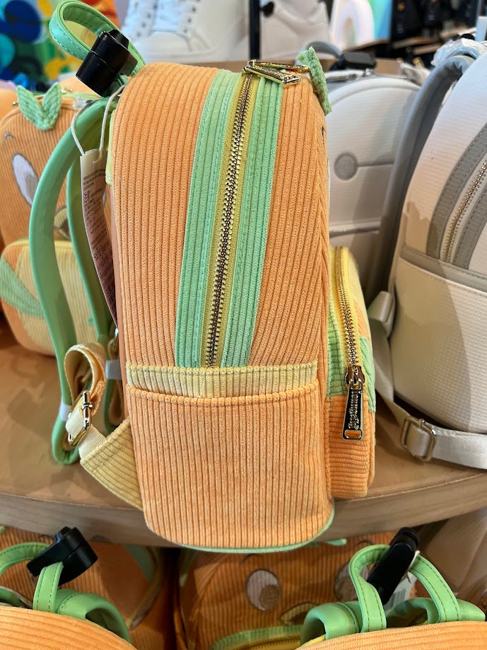 Corduroy Orange Bird Loungefly Disney Mini Backpack