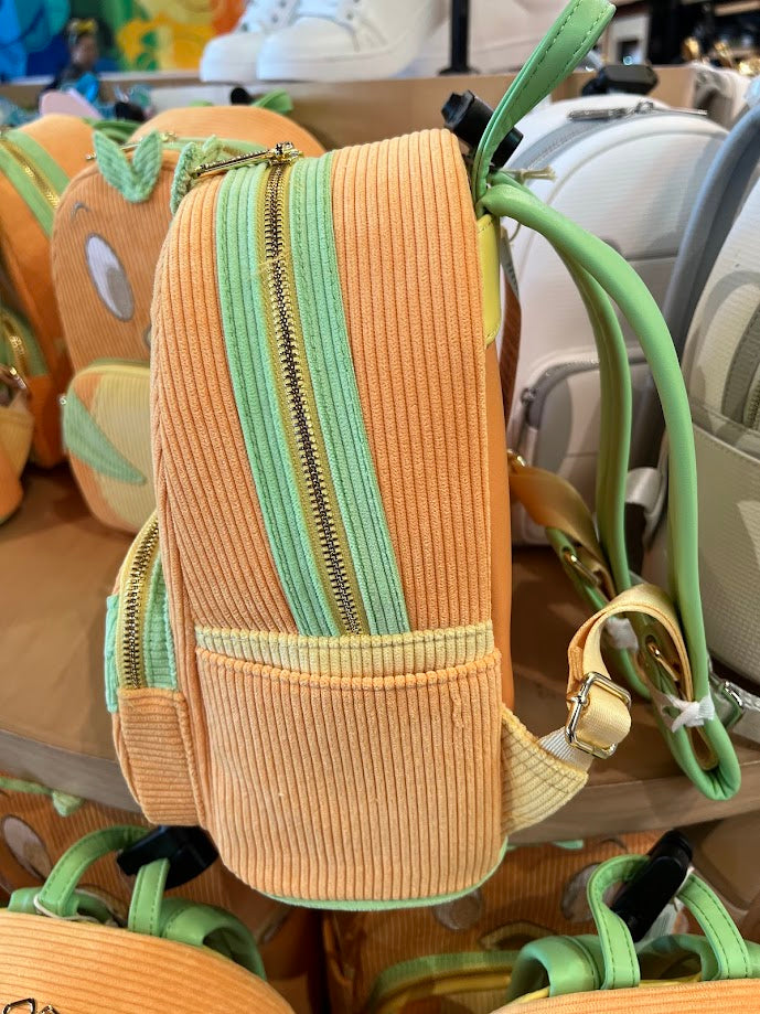 Corduroy Orange Bird Loungefly Disney Mini Backpack