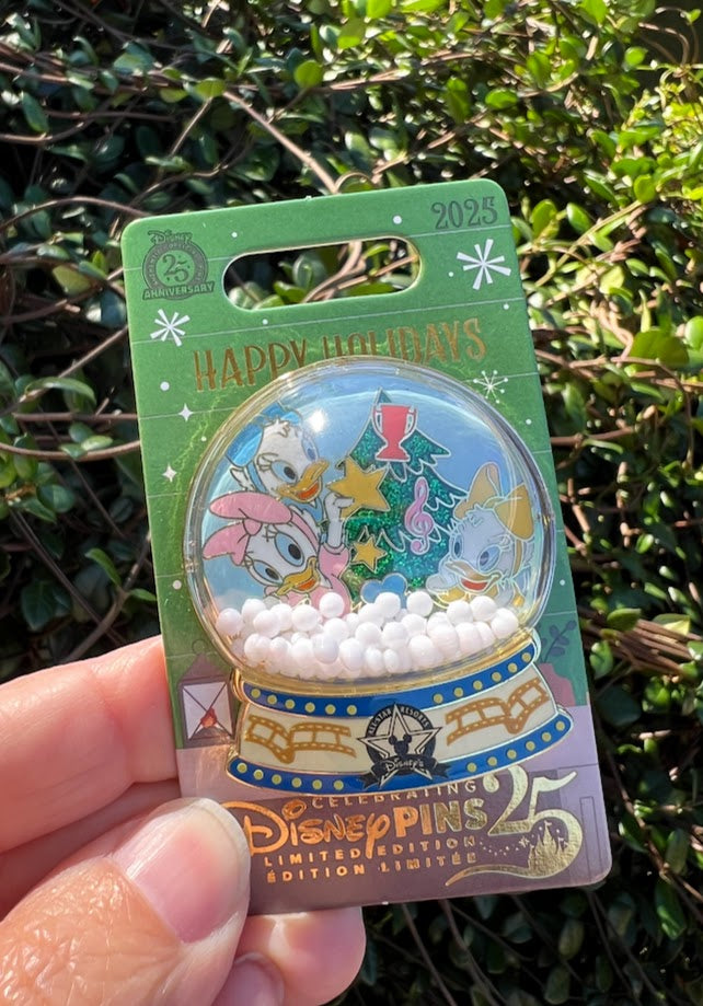 Daisy's Nieces All Star Resorts Happy Holidays 2025 Disney Pin