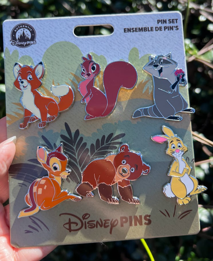 Disney Animals Disney Pin Booster Set