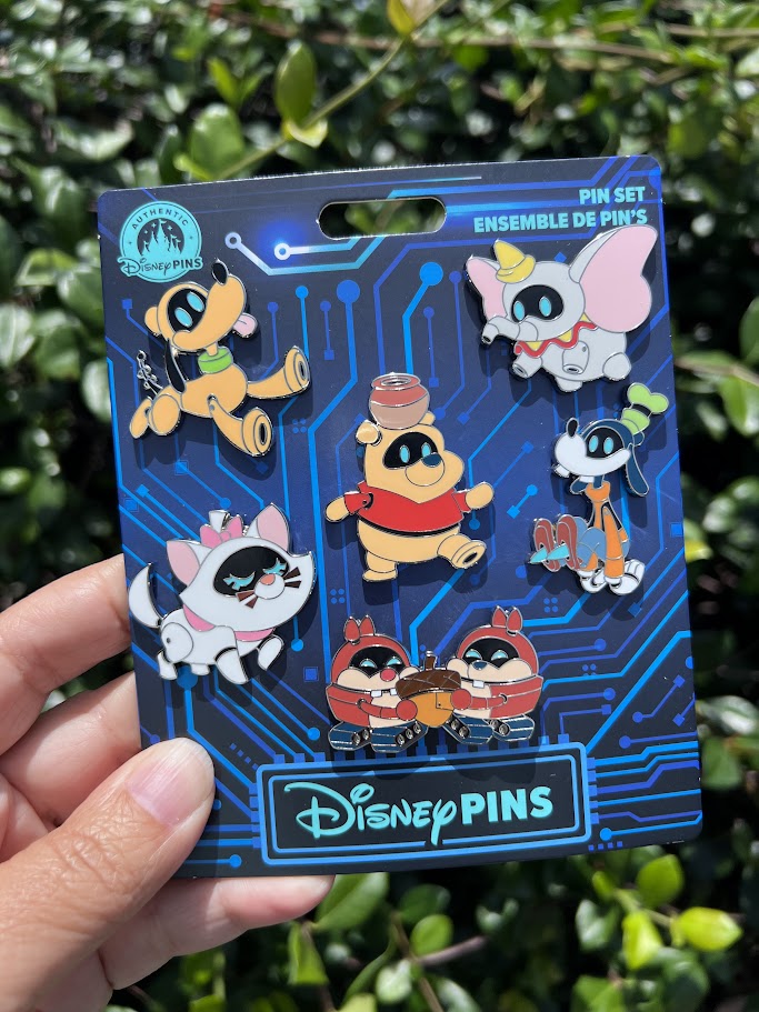 Disney Characters Robots Disney Pin Set