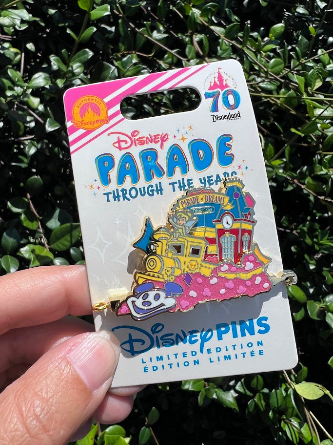 Disneyland 70th Anniversary Parade Disneyland Disney Pin