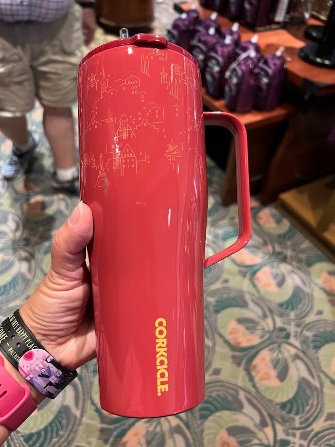 Donald & Daisy Duck 2025 Epcot Food & Wine Festival Corkcicle Metal Tumbler