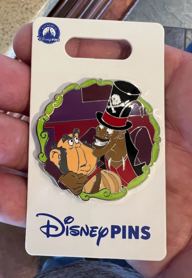 Dr. Facilier & Lawrence The Princess and the Frog Disney Pin