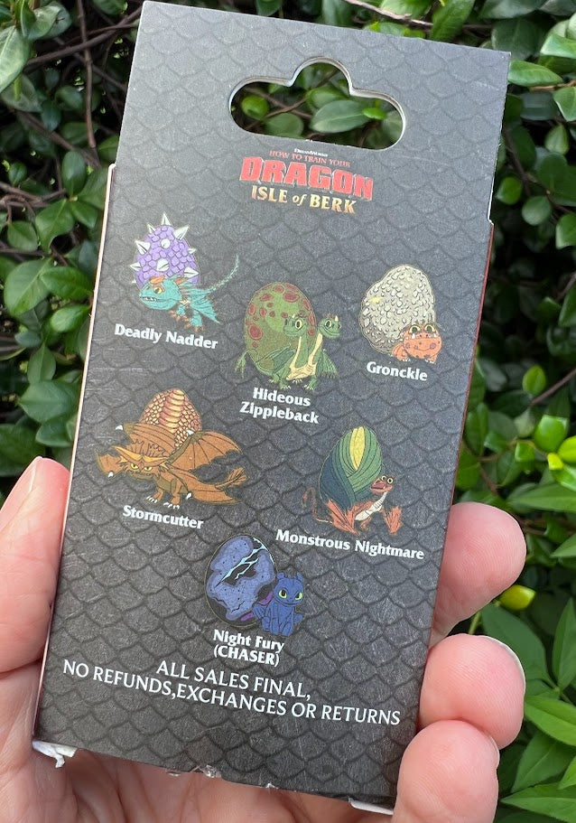 Monstrous Nightmare Dragon Egg Isle of Berk Universal Studios Mystery Pin