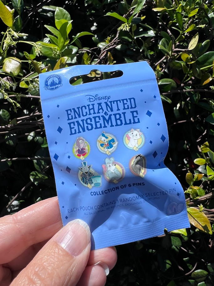 Light Blue Enchanted Ensemble Mystery Disney Pin Pack