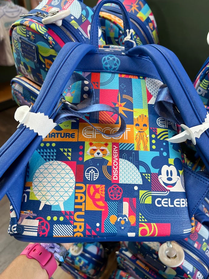 Epcot Loungefly Disney Mini Backpack