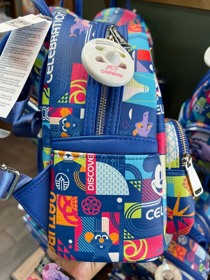 Epcot Loungefly Disney Mini Backpack
