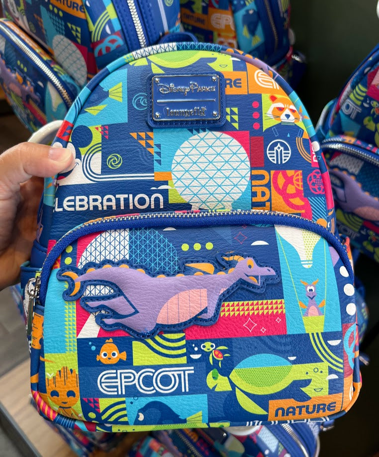 Epcot Loungefly Disney Mini Backpack