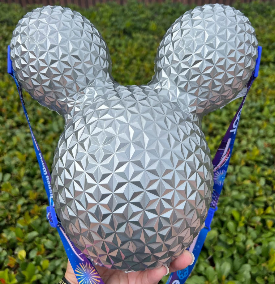 Epcot Spaceship Earth Light Up Disney Popcorn Bucket