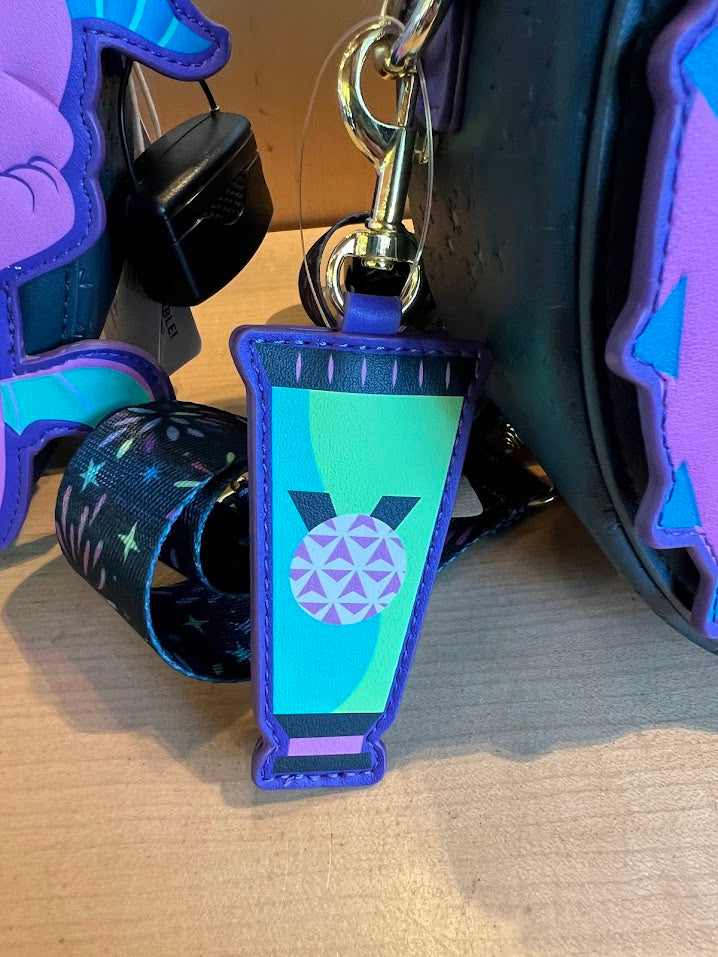 Figment 2026 Epcot Festival of the Arts Round Loungefly Bag