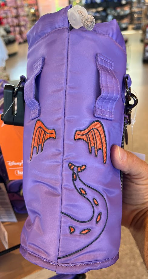 Figment Disney Parks Lug Water Bottle Bag
