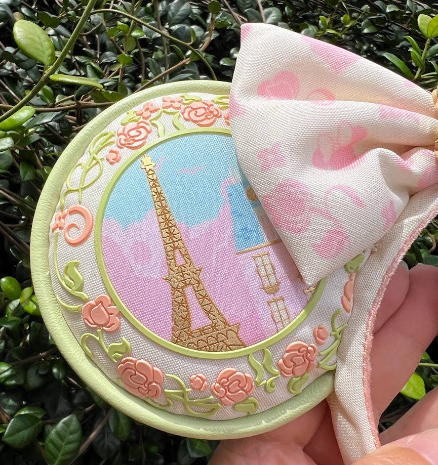 France Pavilion Minnie Mouse Ears Headband