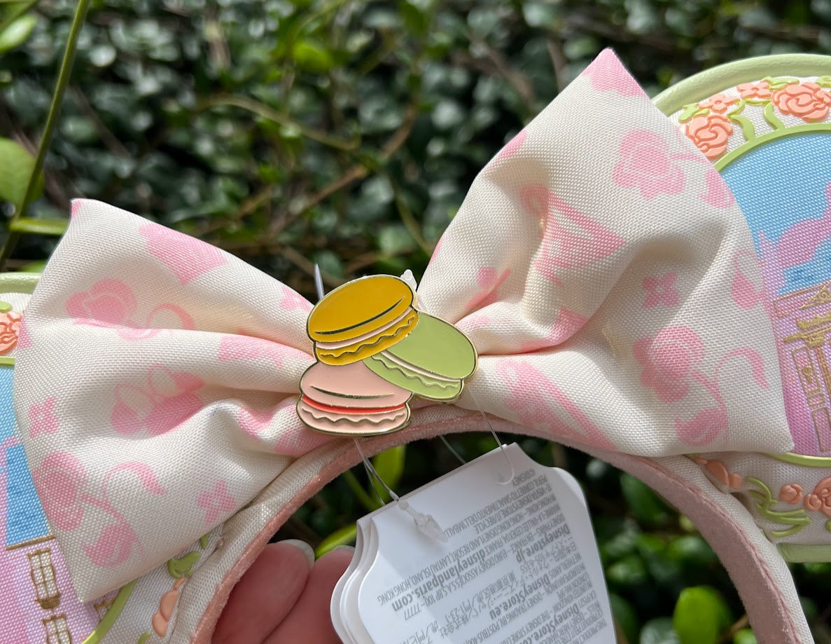 France Pavilion Minnie Mouse Ears Headband