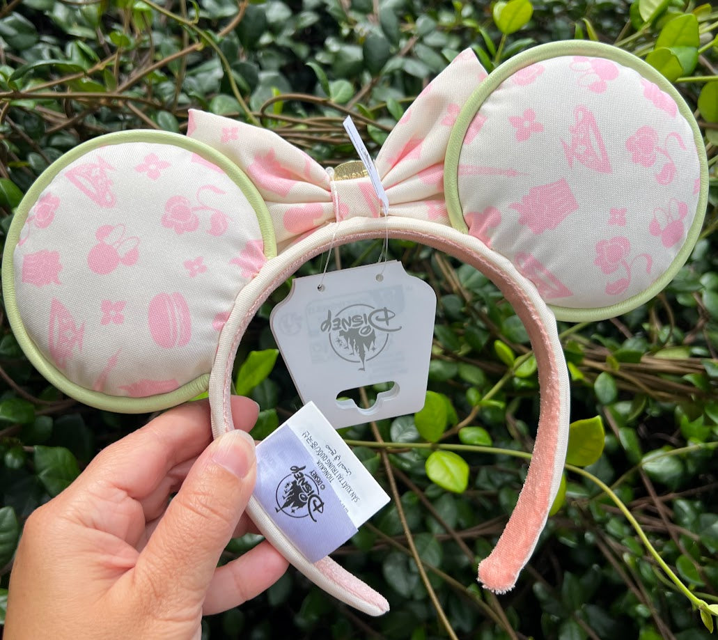 France Pavilion Minnie Mouse Ears Headband