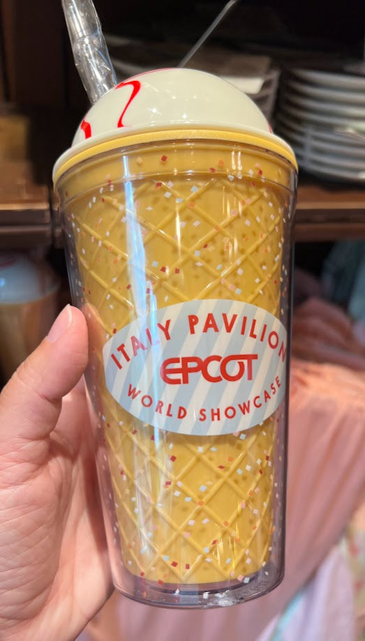 Gelato Italy Pavilion Epcot World Showcase Tumbler