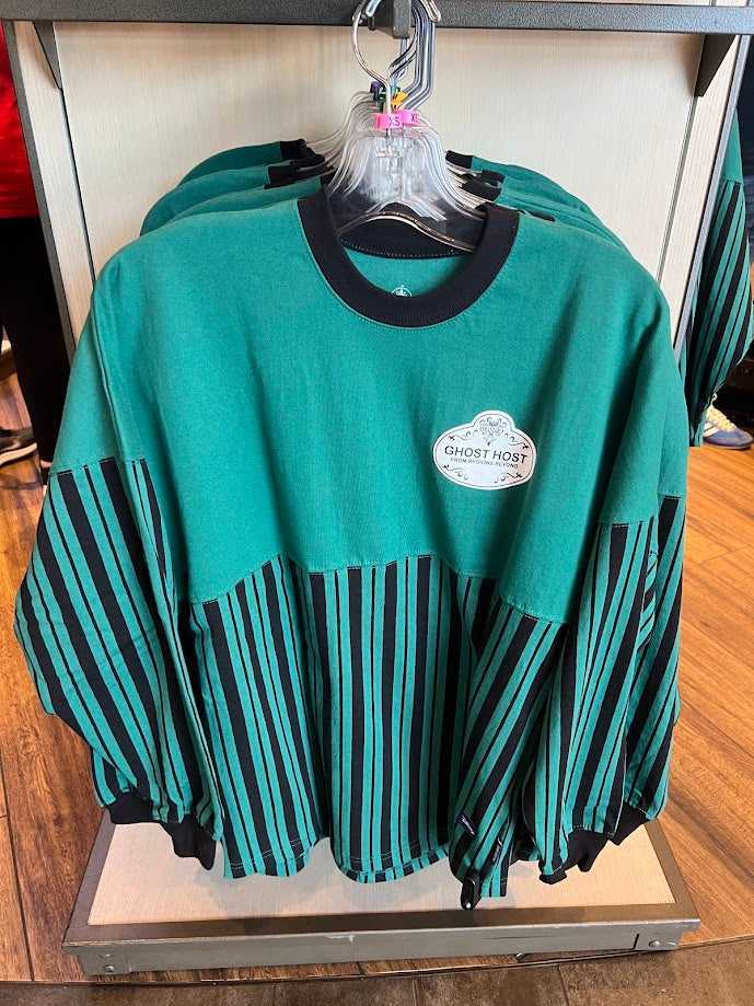 Ghost Host Haunted Mansion Adult Spirit Jersey
