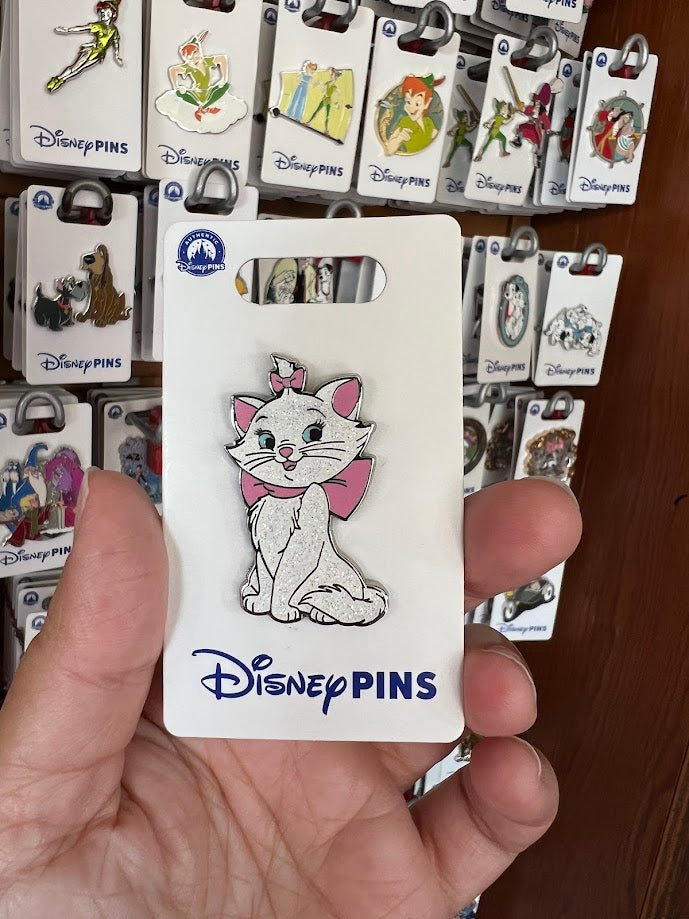 Glitter Marie Aristocats Disney Pin