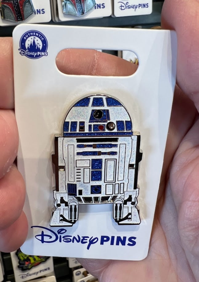Glitter R2-D2 Star Wars Disney Pin