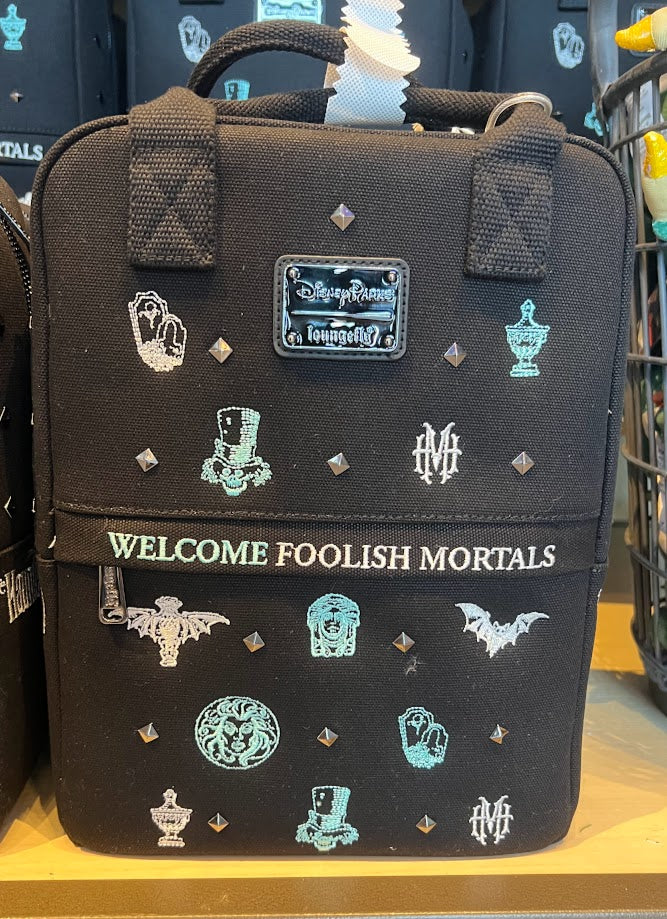 Haunted Mansion Canvas Loungefly Backpack