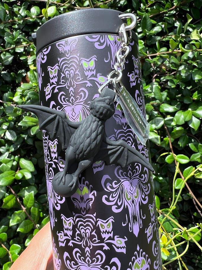 Haunted Mansion Wallpaper Metal Starbucks Tumbler 16 oz.