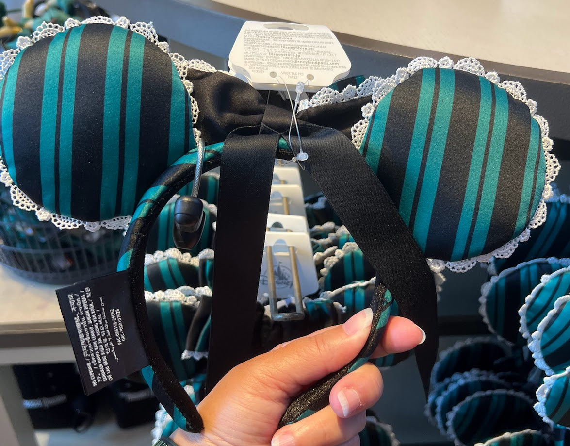 Haunted Mansion Ghost Host Minnie Mouse Ears Headband