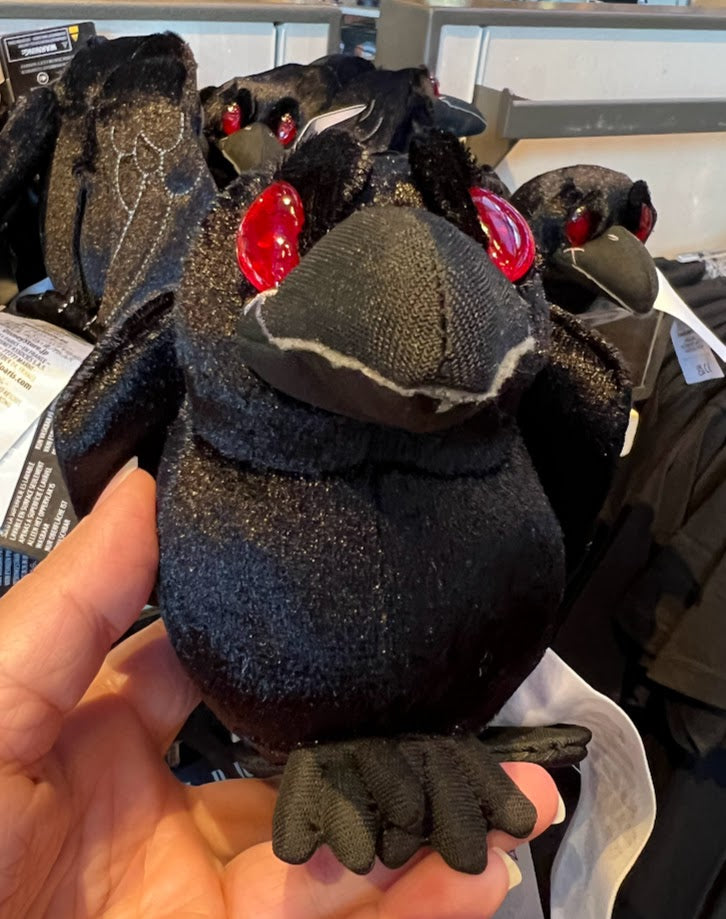 Haunted Mansion Raven Light-Up Shoulder Plush