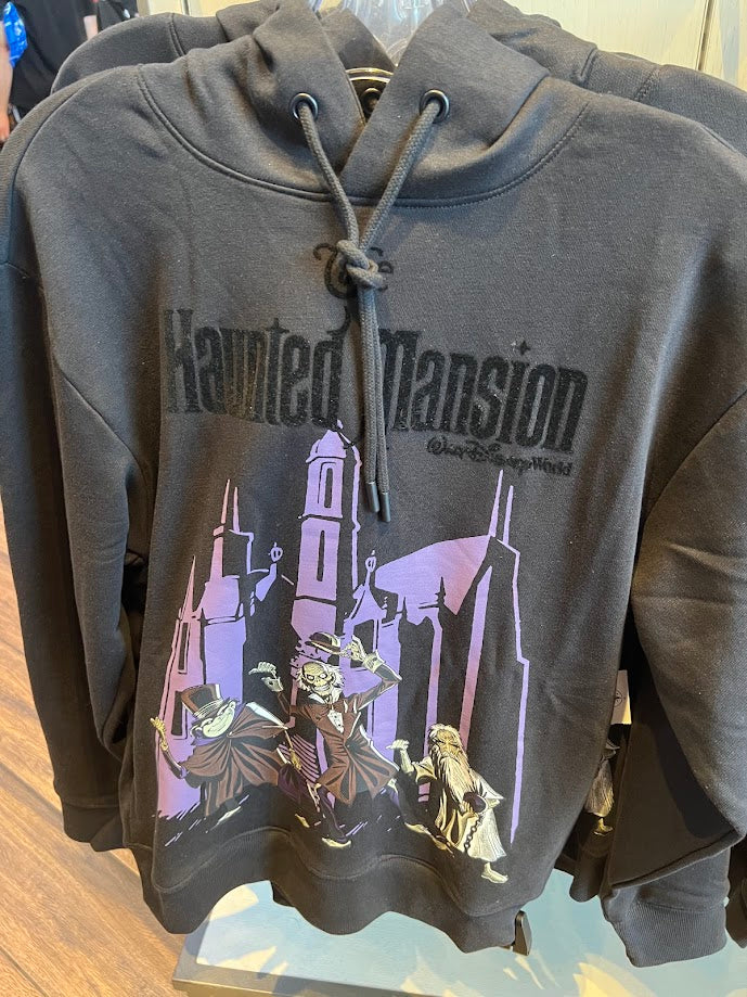 Haunted Mansion Hitchhiking Ghosts Walt Disney World Pull Over Adult Hoodie