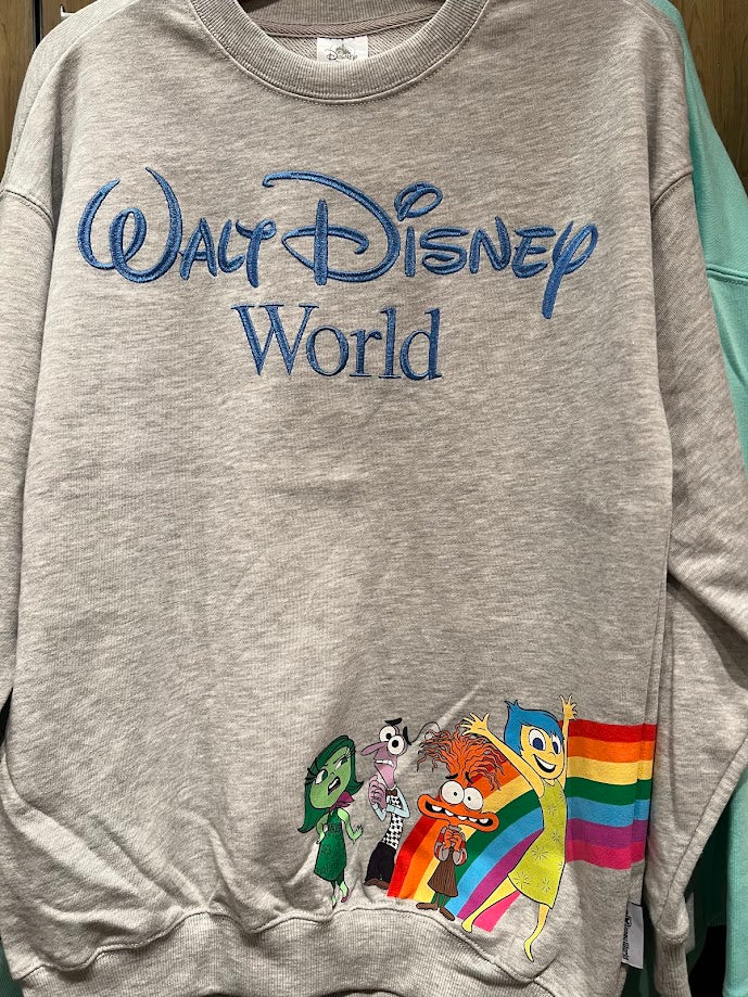 Inside Out Walt Disney World Sweatshirt