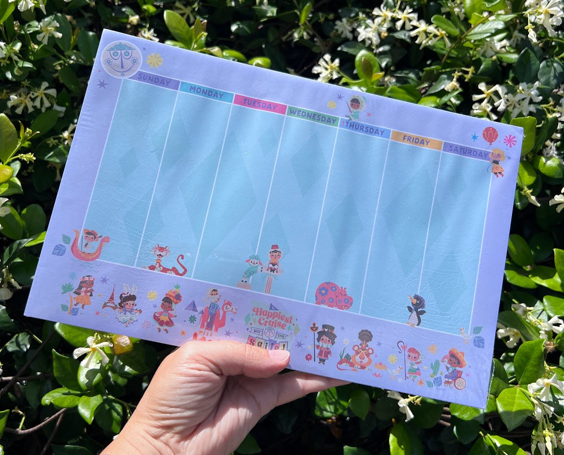 It's a Small World Weekly Planner