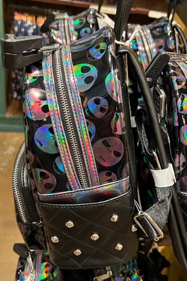 Jack Skellington Faces Loungefly Disney Mini Backpack