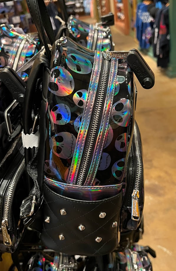 Jack Skellington Faces Loungefly Disney Mini Backpack